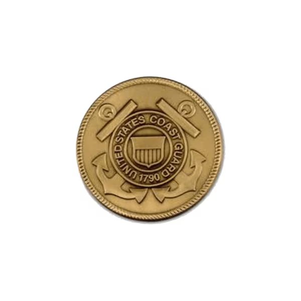 Coast Guard Brass Service Medallion, Global Flags Unlimited, Mfr#: 205651